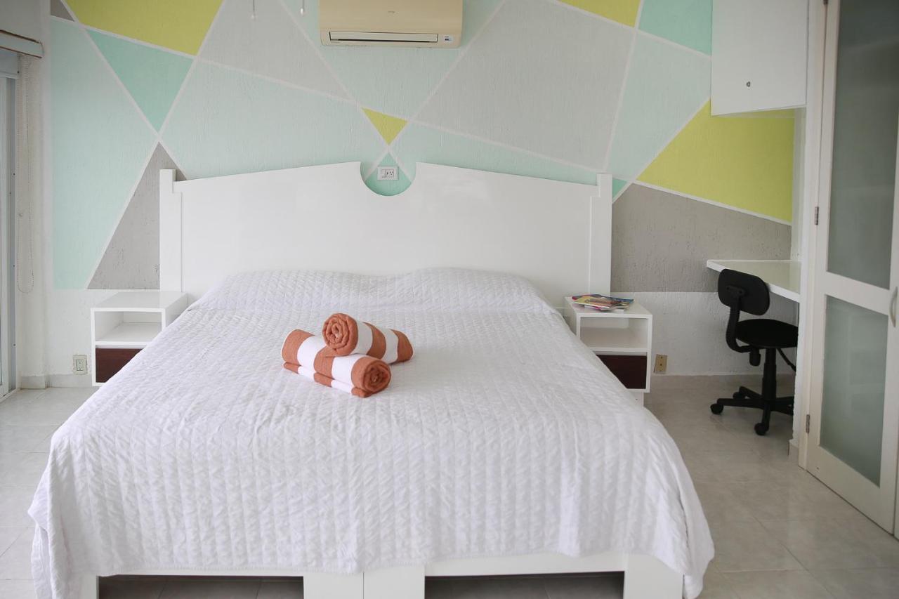 Beach Apartment With Terrace Ocean View, Brisas Cancun 1 Bdrm Hotel Zone Eksteriør bilde