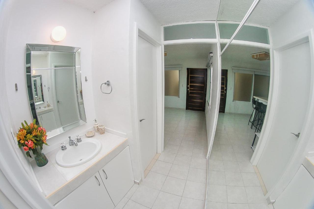 Beach Apartment With Terrace Ocean View, Brisas Cancun 1 Bdrm Hotel Zone Eksteriør bilde