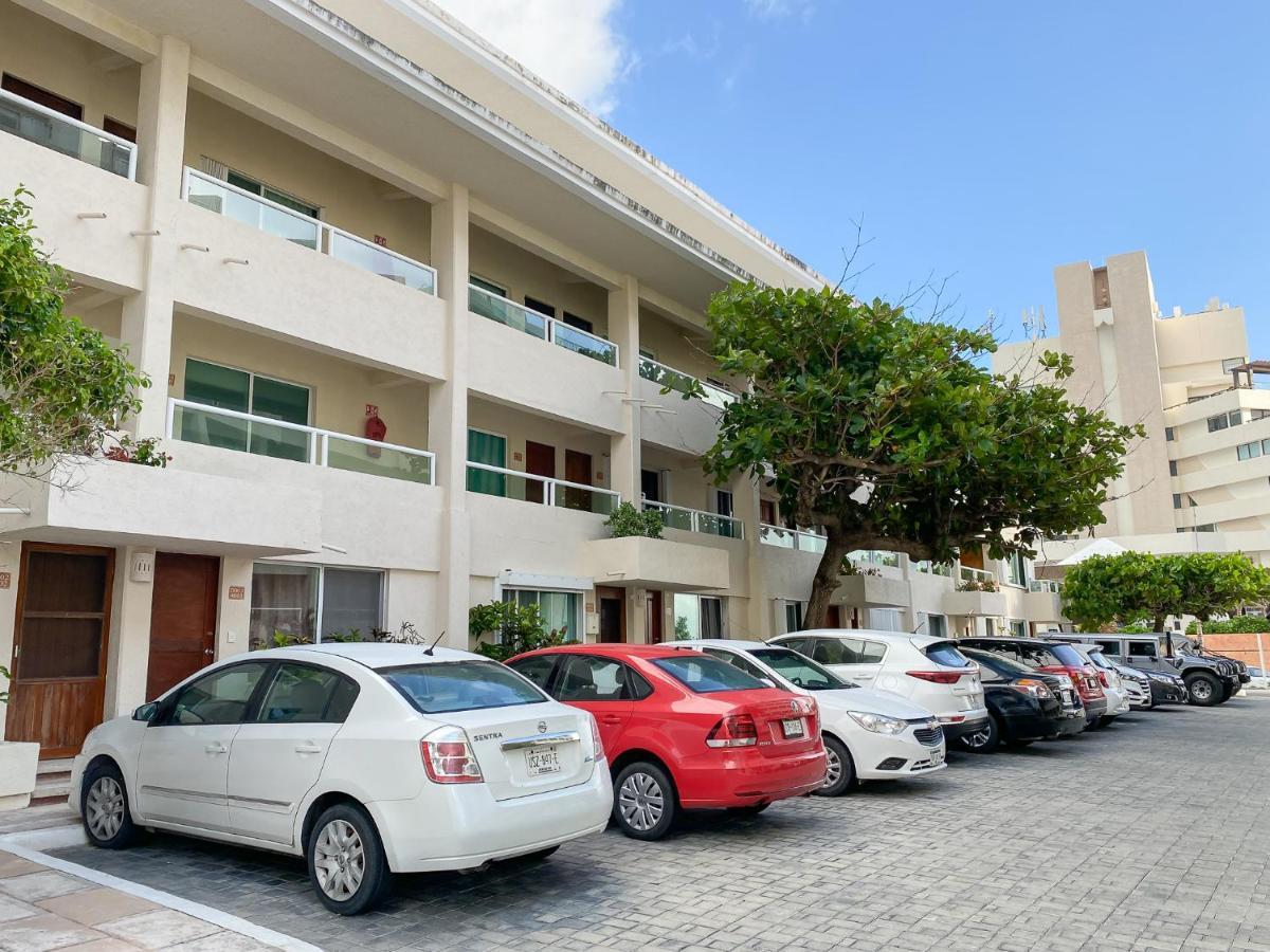 Beach Apartment With Terrace Ocean View, Brisas Cancun 1 Bdrm Hotel Zone Eksteriør bilde