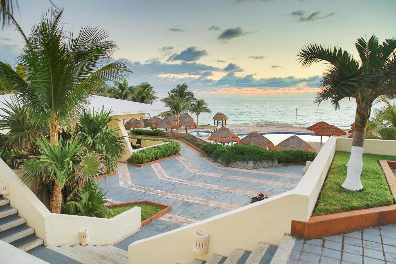 Beach Apartment With Terrace Ocean View, Brisas Cancun 1 Bdrm Hotel Zone Eksteriør bilde