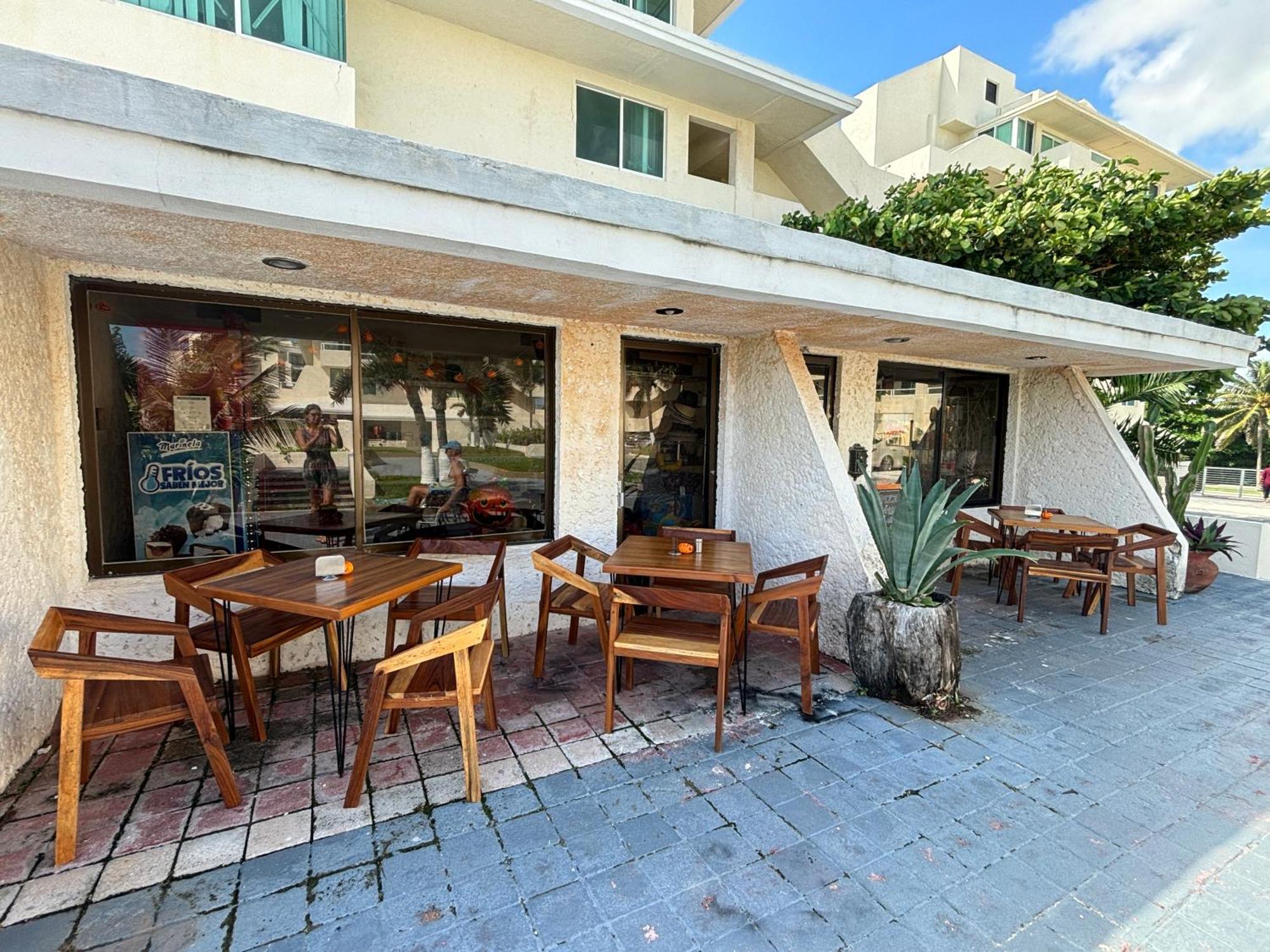 Beach Apartment With Terrace Ocean View, Brisas Cancun 1 Bdrm Hotel Zone Eksteriør bilde